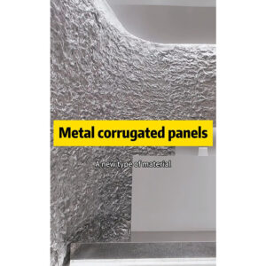 Metal corrugated panels